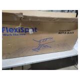 FLEXISPOT 40\" Electric Height Adjustable Standing Desk Converter Motorized Stand-up Desk Riser with Quick Release Keyboard Tray, for Home and Office