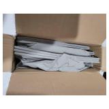 GRANNY SAYS Closet Organizers and Storage, Trapezoid Storage Bins, Gray, Dog Toy Bin, Storage Baskets for Shelves, Fabric Storage Bins with Handles, Clothing Organizer, Gray, 3-Pack