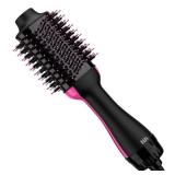 Aopant Hair Dryer Brush Blow Dryer in One, 4 in 1 Styling Tools Blow Dryer with Ceramic Oval Barrel, Hair Dryer and Styler Volumizer, Hot Air Straightener Brush for All Hair Types