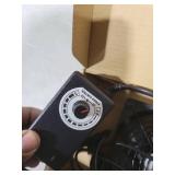 Qirssyn 120mm AC Powered Fan with Vriable Speed Controller, AC 110V to 220V Vriable Speed Fan for Receiver Amplifier DVR PlayStation Component Cooling