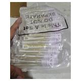 PullCrease 150 Pcs Bubble Wands Bulk for Wedding Party Mini Heart Wand with Bubble Solution for Wedding Bridal Showers Valentine Anniversary Birthday Supplies(White,Love)