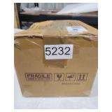 SENTVEND 16 Oz Drinking Glasses with Bamboo Lids and Glass Straw - 4 Pcs Glass Cups Beer Ice Coffee Glasses Cute Aesthetic Cup Great for Coffee Bar