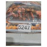 Deer Kitchen Rugs and Mats Set of 2 Forest Wildlife Rustic Non Slip Kitchen Floor Mat Absorbent Washable Carpet Runner Rugs for Laundry Hallway