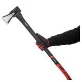 36-Inch Wood Splitting Maul | Heavy Duty Axe for Firewood Logs | Shock Absorbing Fiberglass Handle & Sheath