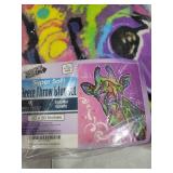 Dawhud Direct Colorful Giraffe Fleece Blanket for Bed, 50\" x 60\" Dean Russo Giraffe Fleece Throw Blanket for Women, Men and Kids - Super Soft Plush Giraffe Blanket Throw