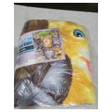 Dawhud Direct 50x60-Inch Animated Selfie Cat Blanket - Soft Plush Cat Throw Blanket for Adults and Kids - Soft and Cozy for Bed, Couch, or Travel - Thoughtful Gifts for Women