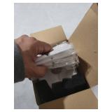 Comsmart Pet Fountain Filter Set, 3 Triple Filtration System Replacement Cat Water Fountain Filters for Square 84oz/2.5L Automatic Pet Fountain Cat Water Fountain (Pack of 8)