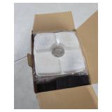 Comsmart Pet Fountain Filter Set, 3 Triple Filtration System Replacement Cat Water Fountain Filters for Square 84oz/2.5L Automatic Pet Fountain Cat Water Fountain (Pack of 8)