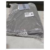 OIAHOMY XXLarge Rectangle Blanket Basket-96L, Cotton Woven Basket for Storage, Dirty Clothes Basket for Living Room, Nursery, Bedroom, Toy Organizing with Handle, 24\" x 16\" x 15\", Dark Grey