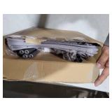 STORAGE MANIAC Stackable Shoe Cubby Organizer, Free Standing Shoe Cube Rack for Entryway, Bedroom, Apartment, Closet, 20-Cube Gray