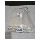 KGORGE Short Curtains 45 inch Length, Privacy Thermal Insulated Curtains Light Filtering Noise Reducing Window Drapes for Bedroom Kitchen, Back Tab Rod Pocket, W52 x L45 inches, Beige, 2 Panels