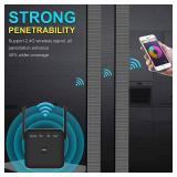 2025 Fastest WiFi Extender, WiFi Repeater, WiFi Booster, Covers Up to 10000 Sq.ft and 60 Devices, Internet Booster - with Ethernet Port, Quick Setup, Home Wireless Signal Booster