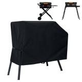 NOELIFE Grill Cover for Blackstone 22 inch Griddle with Hood and Stand, Waterproof Griddle Accessories for Blackstone 17 and 22 inch, Windproof and UV Resistant (Cover only)