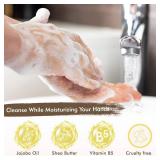 ROMIIE ZOI Lemon Scent Liquid Hand Soap Refills - Natural, Gentle & Moisturizing Formula - Family Size 3 Pack, Ideal for Liquid Soap Dispensers in Kitchen & Bathroom