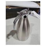 Bonnoces 68 Oz Stainless Steel Thermal Carafe - Double Walled Vacuum Insualted Thermos/Carafe with Lid - Coffee/Tea Carafe Heat & Cold Retention - 2 Liter