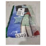 MEHOFOND 4th of July Shower Curtain Red White and Blue Patriotic Shower Curtain for Bathroom Independence Day Cute Dog Home Bathtub Decor Fabric Waterproof Bath Curtain with 12 Hooks 72x72 Inch