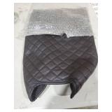 ISSYAUTO Center Console Cover Compatible with 2015-2020 F150, 2017-2022 F250 F350 F450, 2018-2024 Expedition, Leather Armrest Cover Cushion Arm Rest Cover (Bucket Seat Only)