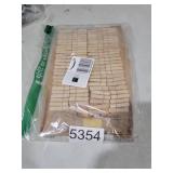 1.35 Inch Mini ClothesPins for Photo 100 Pcs with 32 Feet Jute Twine Mini Clothes Pins for Crafts,Wooden Small Clothes Pins for Pictures,Tiny Decorative Clothespins for Baby Shower(Natural Color)