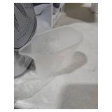 IRONDAY 1700W Steam Iron for Clothes, Burst of Steam, Auto shutoff, Self-Cleaning, Ceramic Soleplate, 10.14oz Water Tank Ironing Clothes for All Home, Grey