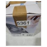 IRONDAY 1700W Steam Iron for Clothes, Burst of Steam, Auto shutoff, Self-Cleaning, Ceramic Soleplate, 10.14oz Water Tank Ironing Clothes for All Home, Grey