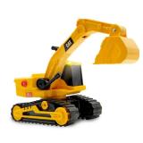 Cat Construction Power Haulers Excavator - Motion Drive Technology and Lights & Sounds Toy Truck for Kids Ages 3+, Durable Yellow Construction Vehicle