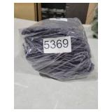 QUBA LINEN 100% Cotton Washcloth Set Soft, Absorbent Face Towels for Bathroom & Gym Use Durable, Reusable & Machine Washable Wash Cloths - Gray Color, 12x12 Inches, Pack of 12