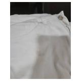 LookbookStore Womens Jeans Jeggings with Pockets White Summer Pants for Work Size Medium 8 10