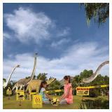 13 pcs Dinosaur Birthday Party Supplies, Party Decorations for Boys Kid Birthday Baby Shower, 11.8 inch Theme Wall Decor Signs With Yellow Caution Tape