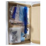 Praise V Do Diamond Painting Art Drill Pen Kit with Screw Stainless Steel Silver Metal Tip Nibs Placers Roller Tool Accessories, Ergonomic Diamond Art Pen for 5D Diamond Paint Bead Dot Royal