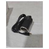 GutReise USB C PD 45W 12-15V/3A Type C Male to Cigarettes Lighter Socket Female Converter Cable 1M for GPS DVR Car Camera