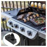 BBQration DHLG-12 Grill Igniters for Charbroil Ignitor Replacement Kit, 2 Outlets AAA Battery Push Button Electronic Ignition Module with Wires Grill Ignitor for Charbroil Grill Igniter Replacement