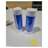 Crystala Filters Water Filter Compatible with XWFE (Built-in CHIP), Replacement for GE XWFE, XWF Refrigerator Water Filter Pack of 2