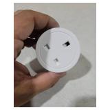 ngnsky WiFi Smart Plug Outlet Compatible with Alexa,Google Assistant,App and Voice Control,No Required Hub,UK (16A), White