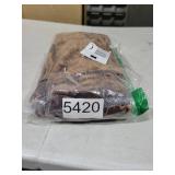 Jeneoo Coffee Brown Decorative Throw Pillow Covers Soft Chenille Comfy Solid Couch Cushion Case Decor (Set of 2, 20 x 20 Inches)