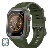 Military GPS Smart Watch for Men with Offline Map/Air Pressure/Altitude/Compass,smart Watch for Android Phones and iPhone,Waterproof Fitness Tracker with Blood Oxygen/Heart Rate/Sleep/100+ Sport Modes