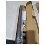 Supforce Closet Rods for Hanging Clothes, 17 to 28 Inches Stepless Adjustable Metal Closet Rod, 1.3 Inches Heavy Duty Clothes Hanging Rod for Closet Wardrobes Laundry RV, Black