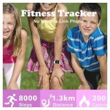 Kids Watches for Girls Boys Digital Sport Watch with Step Counter Pedometer Vibration Alarm Clock, No App Waterproof Fitness Tracker Kids Watch Boys Girls Teens Students Ages 5-16