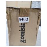 ZOMISIA Gravity Cat Feeder and Water Dispenser Set, 2 in 1 Automatic Cat Feeder with 180 Degree Rotatable, Pet Self Feeding Large Capacity for Small Medium Dog Puppy Kitten, Black, 0.8 Gallon x 2