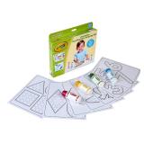 Crayola Washable Dot Markers Activity Set, 30 Toddler Coloring Pages & 4 Washable Markers, Dot Paints for Toddlers, Toddler Gifts, Ages 3+