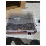 Vinyl Record Player Turntable with Built-in Bluetooth Receiver & 2 Stereo Speakers, 3 Speed 3 Size Portable Retro Record Player for Entertainment and Home Decoration