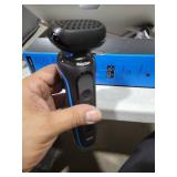 Braun Electric Shaver for Men, Series 5 5120s, Wet & Dry Shave, Turbo Shaving Mode, Foil Shaver, Engineered in Germany, with Beard Trimmer & Attachments, Blue