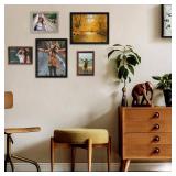 Fixwal Picture Frames, 10 Pack Collage Picture Frame Set for Wall Decor, Hanging or Tabletop Display Multi Sizes Photo Gallery Wall Frames Set Including 8x10, 5x7, 4x6, Multicolor