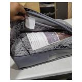 Cottonblue Weighted Blanket 15 lbs Queen Size 60x80 inches, Flannel Shaggy Sherpa Weighted Blanket for Adults Comfortable Weighted Blankets for Calming and Relax, Bed Sofa Heavy Blankets, Grey