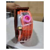 SPECILITE Garden Water Hose 25 ft x 5/8 in Heavy Duty, Flexible and Lightweight, Burst 600 psi, Kink-less Hybrid Rubber Pipe for Backyard, 3/4