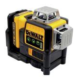 DEWALT 12V MAX Laser Level, Green Line Laser, 3-Way, 360 Degree Professional Laser with Durable Carrying Case, Cordless/Rechargeable (DW089LG) - Retail $425