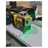 DEWALT 12V MAX Laser Level, Green Line Laser, 3-Way, 360 Degree Professional Laser with Durable Carrying Case, Cordless/Rechargeable (DW089LG) - Retail $425