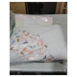 Bunnikins & Clover Toddler Pillows with Pillowcase, 13\"x18\" Soft Cotton Kid Pillows for Sleeping, Bedding Small Pillow for Boys and Girls Aged 2-5 Years