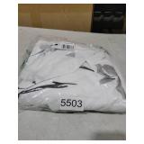 Nanko Queen Size Duvet Cover Set, White and Grey Floral Leaf Luxury Microfiber Down Comforter Quilt Cover with Zipper, Ties - Modern Farmhouse Bedding for Men Women Bed 3 Piece - 90 x 90, Gray Flowers