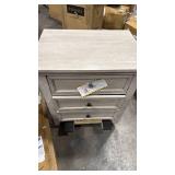 Kingery 28\" nightstand with charging outlet  - Retail: $500