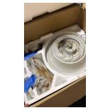 Quorum 135525-95 Tropical/British Colonial Patio Fan from Monaco Collection in Light Finish, 52\" - Retail: $0